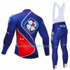 Combinaison Cycliste M/L + Collant à Bretelles 2018 FDJ N002